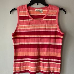 Cherokee Sleeveless Knit ribbed Top size XXL